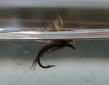 Floating Pheasant Tail Mayfly Emerger