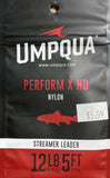 Umpqua Perfom X HD Streamer Leader  5' / 12 lbs