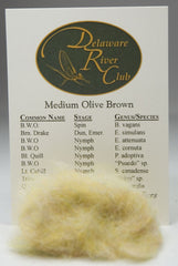 Medium Olive Brown Dubbing